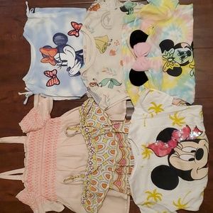 Girls Tops/ T-shirts Bundle Size 5t